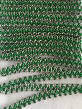 Load image into Gallery viewer, 4 yards+ DIFFERENT COLOURS SILVER Metallic Shine Quality 16mm Trims Beautiful Trimmings