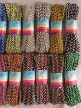Load image into Gallery viewer, 4 yards+ DIFFERENT COLOURS SILVER Metallic Shine Quality 16mm Trims Beautiful Trimmings
