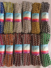 Load image into Gallery viewer, 4 yards+ DIFFERENT COLOURS SILVER Metallic Shine Quality 16mm Trims Beautiful Trimmings