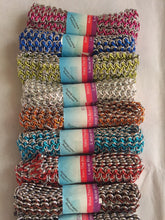 Load image into Gallery viewer, 4 yards+ DIFFERENT COLOURS SILVER Metallic Shine Quality 16mm Trims Beautiful Trimmings