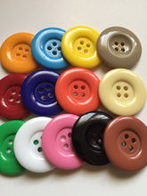 Load image into Gallery viewer, 1pc Clown Buttons 38mm Wide Quality Sewing Craft Jacket Shirt Skirt Trousers Coat Many Colours