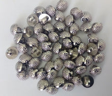 Load image into Gallery viewer, 10 20 50 Silver Dots Shank Quality Buttons 10mm Wide Dresses Tops Coats Babies Blazers Shirt Sewing Craft