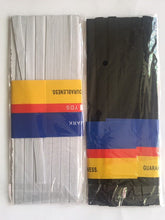 Load image into Gallery viewer, 3m BLACK Elastic 1pkt 2pkts 9mm Wide Flat Elastic Cord Band Shirring Stretch Gathering Sewing Craft