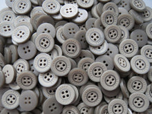 Load image into Gallery viewer, 10 20 50 100 GREY SEVEN Buttons 17mm Wide Dresses Tops Coats Babies Blazers Shirt Sewing Craft