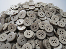 Load image into Gallery viewer, 10 20 50 100 GREY SEVEN Buttons 17mm Wide Dresses Tops Coats Babies Blazers Shirt Sewing Craft