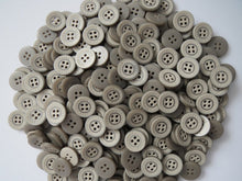 Load image into Gallery viewer, 10 20 50 100 GREY SEVEN Buttons 17mm Wide Dresses Tops Coats Babies Blazers Shirt Sewing Craft