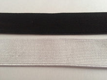 Load image into Gallery viewer, 1m 3m 5m ELASTIC WHITE Tape 25mm Wide Flat Elastic Shirring Stretch Gathering Sewing Craft
