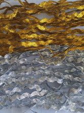 Load image into Gallery viewer, 1 yard GOLD SILVER Metallic Shine 5mm Wide Quality Ric Rac Zig Zag Trims Lovely Rick Rack Braids Trimmings