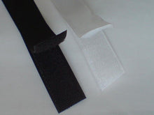 Load image into Gallery viewer, 1m 3m 5m HOOK and LOOP Tape Fastener 25mm Wide White Black Colours Multi-purpose use