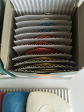 Load image into Gallery viewer, FULL BOX Tailors Chalk 10 pcs White Pink Yellow Blue Sewing Craft Seamstress Dressmaker Clothing Alterations And Repairs Shoemakers Bag Make