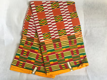 Load image into Gallery viewer, 1 yard Lovely Beautiful African Kente Ankara Quality 100% Cotton Fabric Sold By 1yard
