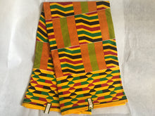 Load image into Gallery viewer, 1 yard Lovely Beautiful African Kente Ankara Quality 100% Cotton Fabric Sold By 1yard
