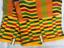 Load image into Gallery viewer, 1 yard Lovely Beautiful African Kente Ankara Quality 100% Cotton Fabric Sold By 1yard