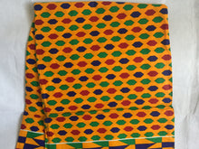 Load image into Gallery viewer, 1 yard Lovely Beautiful African Kente Ankara Quality 100% Cotton Fabric Sold By 1yard