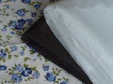 Load image into Gallery viewer, WHITE Interfacing LIGHT WEIGHT Iron-On Non Woven Interlining 1yd 2yds X 30" App. Wide