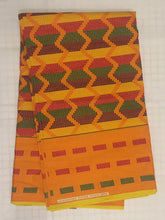 Load image into Gallery viewer, 1yard 2yards Lovely Beautiful African Kente Ankara Quality 100% Cotton Fabric Sold By 1 yard 2 yards