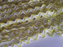 Load image into Gallery viewer, 1 yard MIXED COLOURS Quality Ric Rac Trim 6mm Wide Many Colours Zig Zag Braid Ricrac Trimming Rick Rack