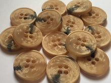 Load image into Gallery viewer, 10 20 BROWN 23mm Wide Quality Beautiful Buttons Jacket Shirt Sewing Craft 4 Holes