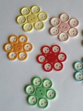 Load image into Gallery viewer, 20 40 WHITE Round Buttons 12mm 13mm Wide Different Colours Sewing Craft Jacket Shirt Skirt Trousers Coat Many Colours 2 holes