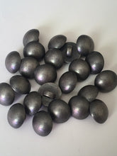 Load image into Gallery viewer, 10 CLEAR White Antique Domed Brass Bronze Grey Yellow Peach Shank Quality Buttons 13mm Wide Coats Blazers Shirt Dresses Jacket