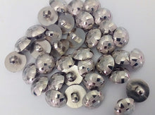 Load image into Gallery viewer, 10 20 50 Silver Carpet Tiles Shank Quality Buttons 13mm Wide Dresses Tops Coats Babies Blazers Shirt Sewing Craft