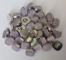 Load image into Gallery viewer, 10 20 50 Silver Mat Shank Quality Buttons 13mm Wide Dresses Tops Coats Babies Blazers Shirt Sewing Craft