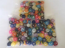 Load image into Gallery viewer, 1 MIXED BAG Quality 13mm Fan Buttons Sewing Craft Jacket Shirt Skirt Trousers Coat (Small, Medium & Large) Available