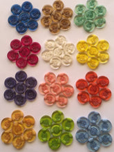 Load image into Gallery viewer, 10 20 Round Buttons 18mm for Sewing Craft Jacket Shirt Skirt Trousers Coat Many Colours 4 holes
