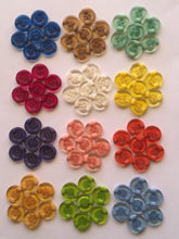 Load image into Gallery viewer, 10 20 Round Buttons 18mm for Sewing Craft Jacket Shirt Skirt Trousers Coat Many Colours 4 holes