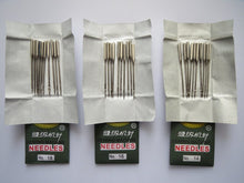 Load image into Gallery viewer, 10 Quality Sewing Machine Needles 90/14 100/16 110/18 Silver
