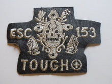 Load image into Gallery viewer, Tough SKULL Leather 76mm x 97mm Sew-On Embroidered Patch Denim Biker Leather Jacket Coat Bags Rock And Roll