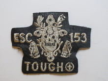 Load image into Gallery viewer, Tough SKULL Leather 76mm x 97mm Sew-On Embroidered Patch Denim Biker Leather Jacket Coat Bags Rock And Roll