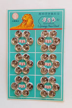 Load image into Gallery viewer, 36 Pairs Press Studs 1 3 5 Packs Snap Fasteners Metal 10mm Silver Colour Dress Wedding Baby Shirt Skirt Trousers