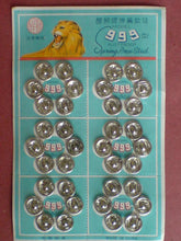 Load image into Gallery viewer, 36 Pairs Press Studs 1 3 5 Packs Snap Fasteners Metal 10mm Silver Colour Dress Wedding Baby Shirt Skirt Trousers