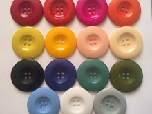 Load image into Gallery viewer, 3pcs Clown 45mm Quality Buttons Wide Sewing Craft Jacket Shirt Skirt Trousers Coat Many Colours