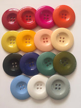 Load image into Gallery viewer, 3pcs Clown 45mm Quality Buttons Wide Sewing Craft Jacket Shirt Skirt Trousers Coat Many Colours