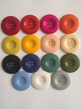 Load image into Gallery viewer, 3pcs Clown 45mm Quality Buttons Wide Sewing Craft Jacket Shirt Skirt Trousers Coat Many Colours