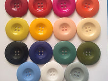 Load image into Gallery viewer, 3pcs Clown 45mm Quality Buttons Wide Sewing Craft Jacket Shirt Skirt Trousers Coat Many Colours