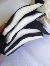 Load image into Gallery viewer, 1pair/2pcs 2pairs/4pcs BLACK LARGE Stiff Shoulder Pads Suits Jackets Blazers Coats Cushions Foams Tops Dresses