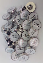 Load image into Gallery viewer, 10 20 50 Silver White Back Cs Shank Quality Buttons 13mm Wide Dresses Tops Coats Babies Blazers Shirt Sewing Craft