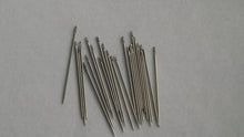 Load image into Gallery viewer, 25 50 100 200 SMALL Hand Sewing Needles Silver 41mm Long