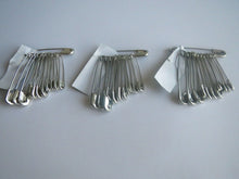 Load image into Gallery viewer, 50 100 200 SILVER Safety Pins Large Medium Small 28mm-58mm Long For daily use
