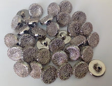 Load image into Gallery viewer, 10 20 50 Silver Squiggle Curly Shank Quality Buttons 13mm Wide Dresses Tops Coats Babies Blazers Shirt Sewing Craft