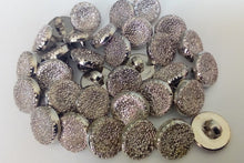 Load image into Gallery viewer, 10 20 50 Silver Squiggle Curly Shank Quality Buttons 13mm Wide Dresses Tops Coats Babies Blazers Shirt Sewing Craft