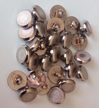 Load image into Gallery viewer, 10 20 50 Silver Speaker Shank Quality Buttons 13mm Wide Dresses Tops Coats Babies Blazers Shirt Sewing Craft