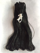 Load image into Gallery viewer, Afro African Black Rubber Hair Thread Vinyl Tubes Braiding Threading Lengthening Stretching Out Natural Hair Care Accessories Girls Ladies §