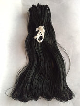 Load image into Gallery viewer, Afro African Black Rubber Hair Thread Vinyl Tubes Braiding Threading Lengthening Stretching Out Natural Hair Care Accessories Girls Ladies §