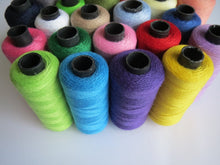 Load image into Gallery viewer, 25 FULL Reels Quality Sewing Thread 100% Cotton Many Colours Machine Craft