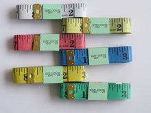 Load image into Gallery viewer, 3pcs 6pcs 12pcs Tape Measure 12mm 20mm Wide 60" Long Small Big Dressmaker Craft Sewing Measuring Ruler Different Colours Multi-purpose use