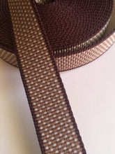 Load image into Gallery viewer, 1m Webbing Tape Strap 25mm 33mm 39mm 40mm Belts Bag Tote Cotton Heavy Camping Tents Sport Exercise Home Decor Sewing Craft Projects